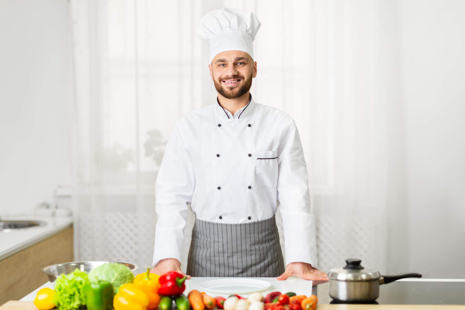 Boutique de tabliers, toques et vêtements pour les professionnels de la restauration